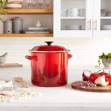 Nồi luộc gà nấu phở Le Creuset 9,2l màu đỏ Cerise