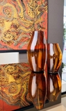 Lọ hoa Georg Jensen Sky Amber 30 cm