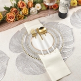 Sét 8 miếng lót bán ăn Evevda hình chiếc lá siêu xinh