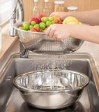 Set chậu + rổ đựng Gladsheim from korea