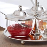 Sét đựng gia vị kèm khay Loberon xịn xò