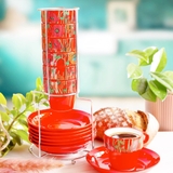 Bộ cốc đĩa kèm giá Pylones Made in France