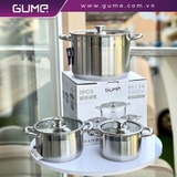 Bộ 3 Nồi GUME GMP19 Hàn Quốc- Bảo hành 5 năm
