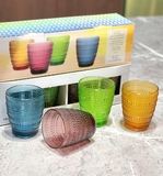 Set 4 cốc pha lê màu Highgate Collection EU 295ml