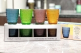 Set 4 cốc pha lê màu Highgate Collection EU 295ml