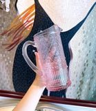 Bình đựng nước kèm 4 cốc pha lê Godinger Claro