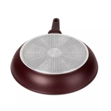 Chảo rán Berlinger Haus BH/8024 28cm màu đỏ mận – Leonardo Collection