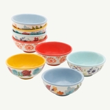 SET 8 ĐĨA SỨ GIA VỊ THE PIONEER WOMAN FLEA MARKET DIP BOWL 7,9CM