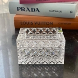 Hộp đựng pha lê thuốc lá/cigar kiêm gạt tàn 2 in 1 Bohemia Crystal