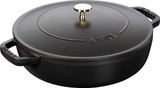 CHẢO GANG STAUB WOK PERFECT 30CM MÀU XÁM