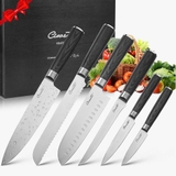 Bộ dao đầu bếp Ciwete KN0101-6PC set 6 món