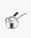 Quánh inox Ciwete SS0203-D Silver Queen Series 16cm