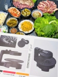 BẾP NƯỚNG KHÔNG KHÓI E-GRILL Phím Cơ (HÀNG ĐỨC)
