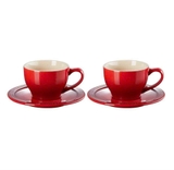 Bộ 2 tách 2 đĩa cafe Le Creuset 207ml