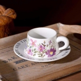 SET 2 TÁCH 2 ĐĨA,2 THÌA TRÀ CHIỀU  CAO CẤP UK