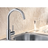 Vòi rửa bát nóng lạnh Blanco Mida Chrome 523284