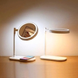 Gương trang điểm đèn Led và sạc không dây Mooas
