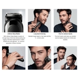 Tông đơ cắt tóc, cạo râu Braun 6 in 1, tỉa lông mũi, đa năng - BRAUN OLD SPICE