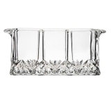 Khay đựng dao dĩa pha lê 3 ngăn Godinger Dublin Caddy