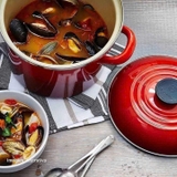 Nồi luộc gà nấu phở Le Creuset 7,6l màu đỏ