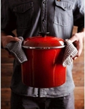 Nồi luộc gà nấu phở Le Creuset 7,6l màu đỏ