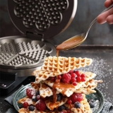 Máy làm bánh waffe Graef WA80EU Matt Finish Waffle Maker 850W