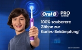 BÀN CHẢI ĐÁNH RĂNG TRẺ EM ORAL B PRO JUNIOR 6+ MÀU HỒNG TÍM