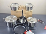 Bộ nồi Fissler profi 4 nồi 1 quánh 1 chảo chống dính