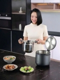 Nồi ủ chân không 2 tay cầm Kitchen Mate Kaiyo KTC-6902, dung tích 4,5L