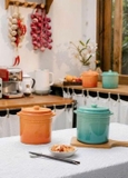 Hũ gốm sứ muối dưa cà Rainbow Kaiyo, 2L