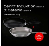 Set 2 chảo Fissler Catania Cenit Induktion