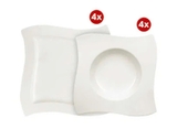 Set 8 đĩa Villeroy Boch NewWave 24cm