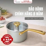 Quánh inox 304 3 lớp cán vàng La gourmet Aureon 16cm 1.7L – 436733