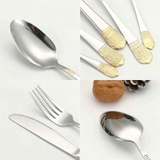 Bộ dao, thìa, dĩa 24 món chính hãng Amazon Basics Mỹ