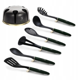 Set dụng cụ nấu ăn 7 chi tiết Berlinger Haus BH/6243 - EMERALD collection màu xanh lục