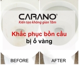 CARANO hướng dẫn cách khắc phục bồn cầu bị ố vàng