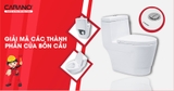 Giải mã các thành phần có trong bồn cầu