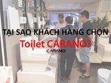 Những lý do nên mua bồn cầu vệ sinh CARANO