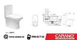 TOILET 1 KHỐI CARANO K06M1R - ĐỈNH CAO CÔNG NGHỆ VÀ THIẾT KẾ