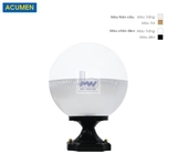 Đèn Trụ cổng cầu Acumen Thân Trắng