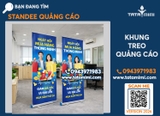 Thiết kế in banner standee rollup cho sự kiện hội chợ triển lãm