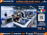 Khắc Laser Mica – Giải Pháp Gia Công Tấm Theo Yêu Cầu Chuyên Nghiệp