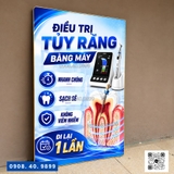 Tranh poster nha khoa 