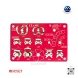 Bộ Clamp đặt đê cao su, đam cao su Osung (Rubber Dam Clamps)