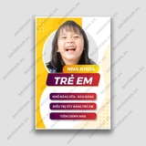 Tranh poster nha khoa trẻ em - MS04