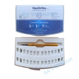 Mắc cài sứ tự khóa HanOrtho (tự buộc)