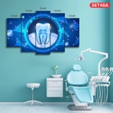 SET TRANH NHA KHOA -SET 46A