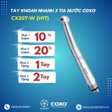 Tay khoan 3 tia nước Coxo CX207-W (H17)