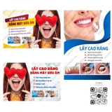 Tranh Lấy cao răng bằng máy siêu âm