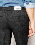 Quần vải ống suông Farah